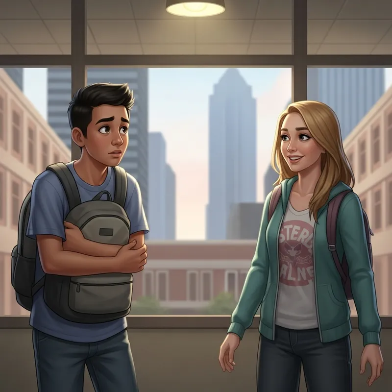 Sentimental Scene: First Day High School Encounter, 2015