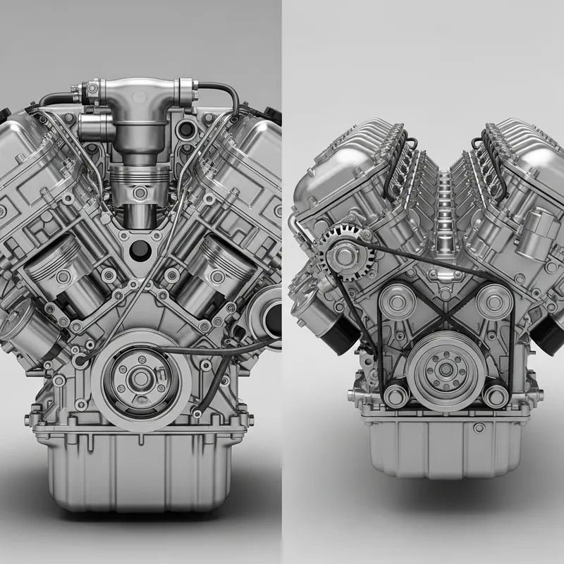 V Engine vs Flat Engine: Detailed Comparison V Engine vs Flat Engine: Detailed Comparison