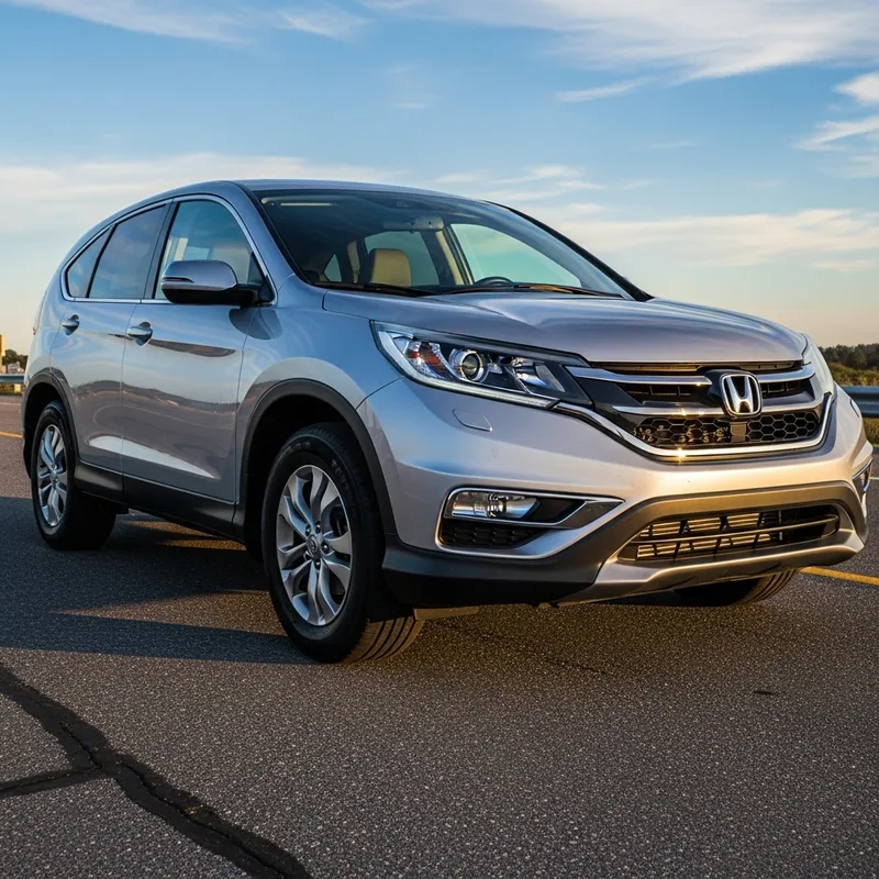 Honda CRV4 in Silver - 4th Generation Model