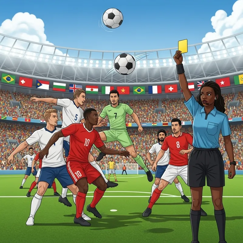 World Cup Soccer Tournament Illustration World Cup Soccer Tournament Illustration
