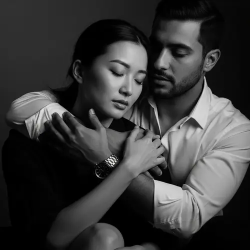 Serene and Intimate Black and White Boudoir Photography | Emotional Capture