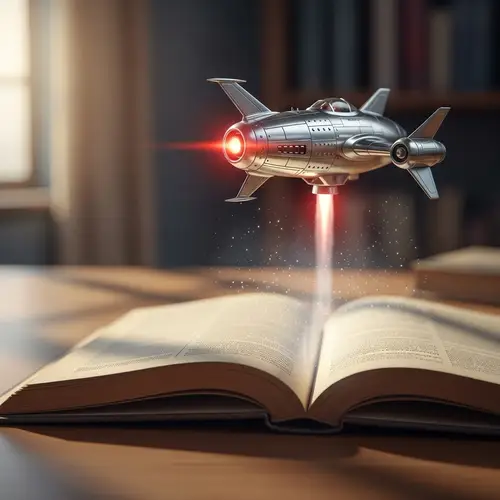 Book Launches Imagination: A Spaceship Adventure