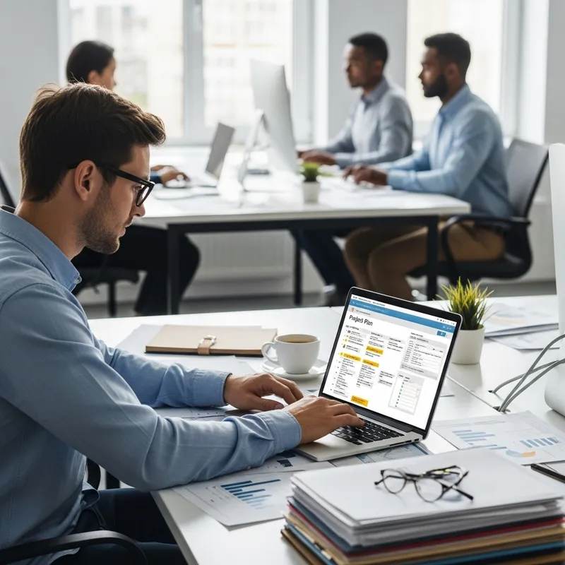 Experienced Project Manager at Work