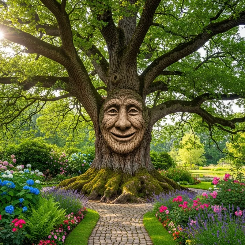 Grandpa Oak: Wisest Tree in the Garden