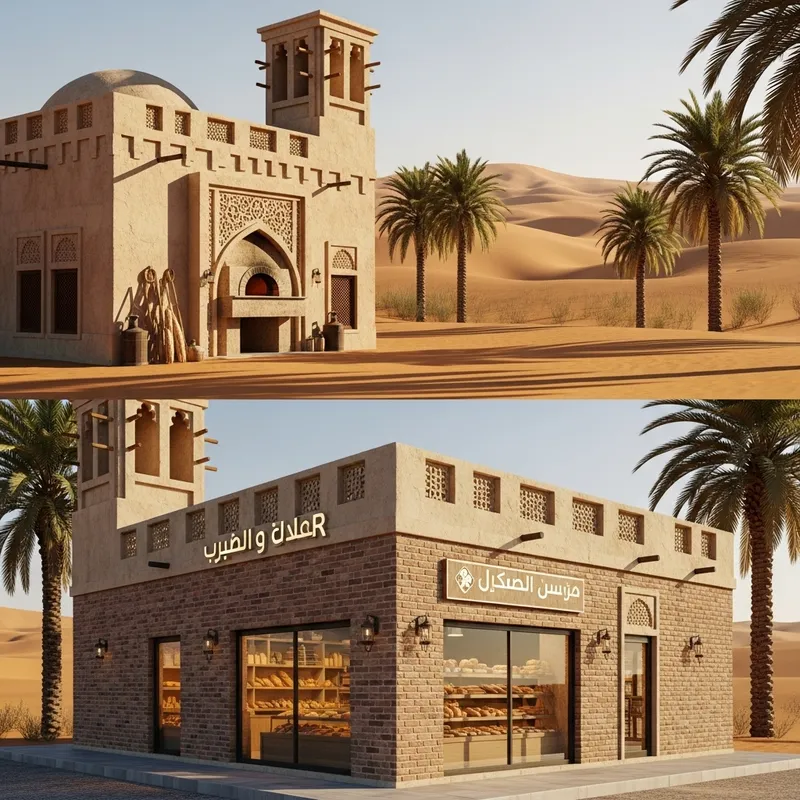 Vintage Bakery from Bolgan Region, Founded 1948 | Arabian Style in KSA Vintage Bakery from Bolgan Region, Founded 1948 | Arabian Style in KSA