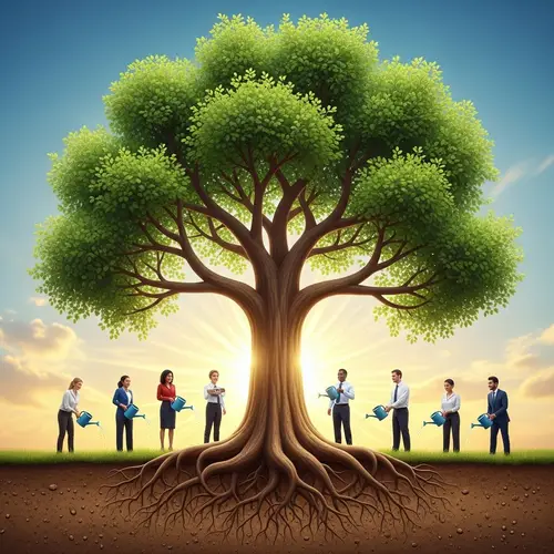 Stable Business Growth: Flourishing Tree of Opportunities
