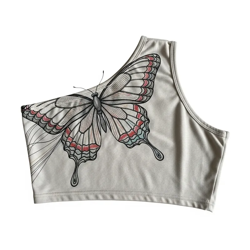 Unique Butterfly Crop Top Design | Stylish Comfort