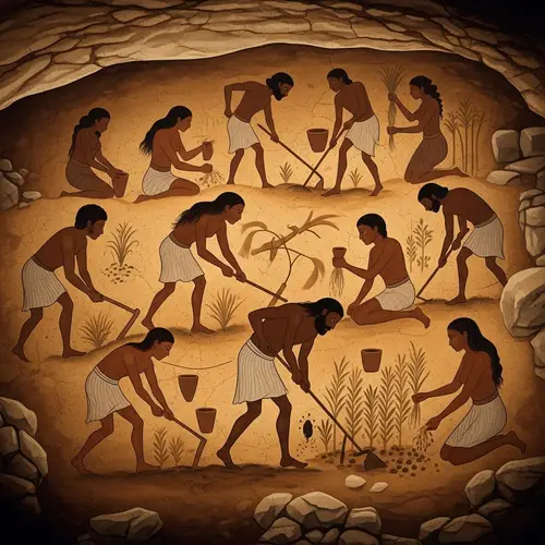 Hunter-Gatherer Farming at Göbeklitepe: Aerial Documentary Scene