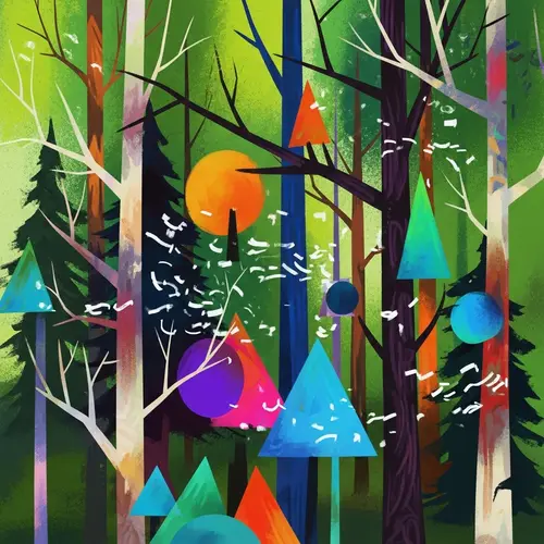 Abstract Forest Art: Discover Unique Interpretations