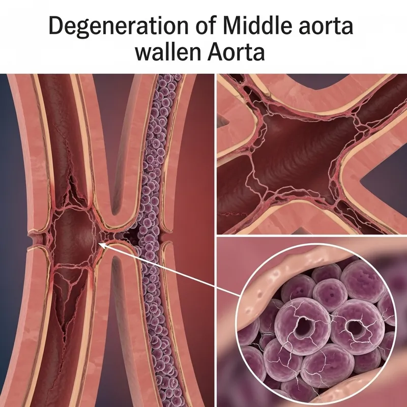 Aorta Middle Layer Degeneration Aorta Middle Layer Degeneration
