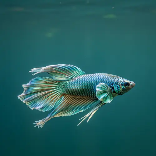 Graceful Swimming Fish with Vibrant Scales