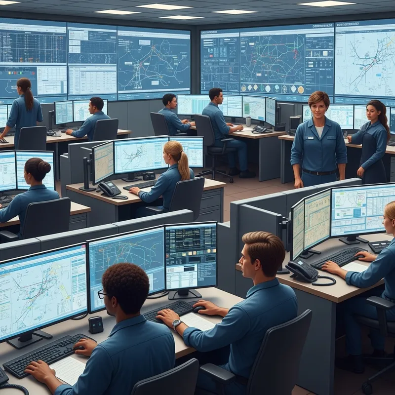 Electric Grid Manager's Control Center
