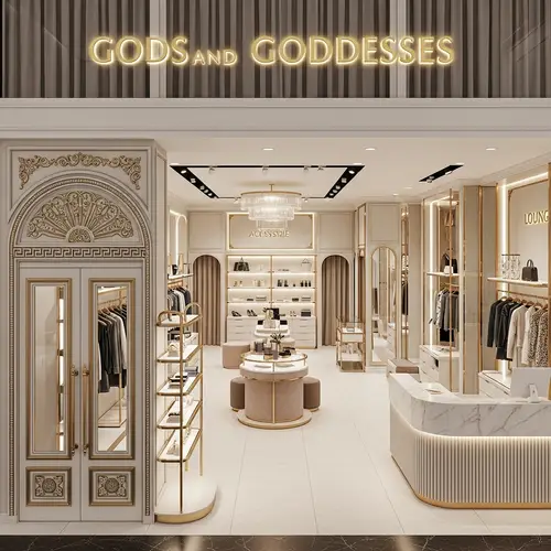 Luxurious Boutique Floor Plan - Gods and Goddesses
