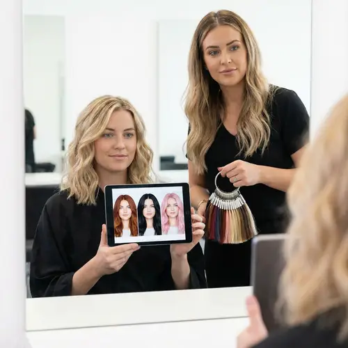 Virtual Hair Color Try-On Tool