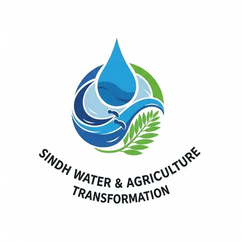 Sindh Water & Agriculture Transformation Project Logo Design