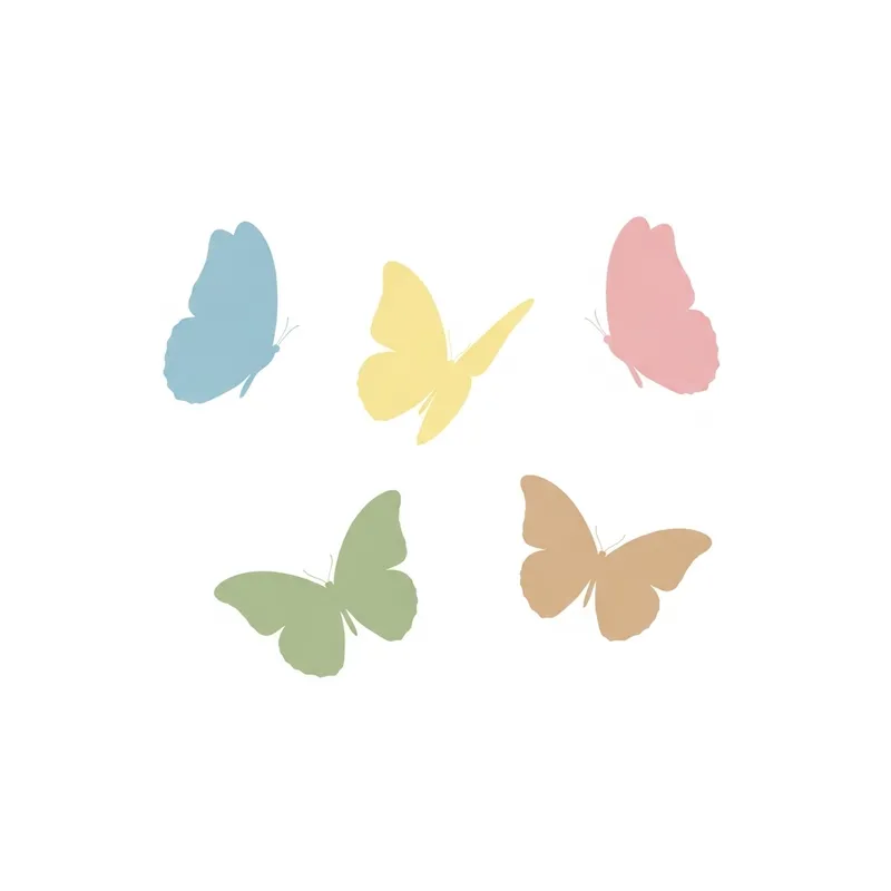 Minimalistic Butterfly Art Images