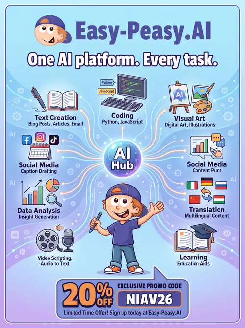 Easy-Peasy.AI: One AI Platform for Every Task