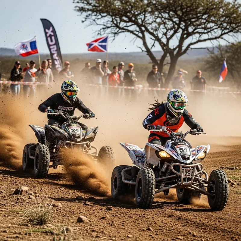Thrilling ATV Racing: Battle of the Dirt Track Titans