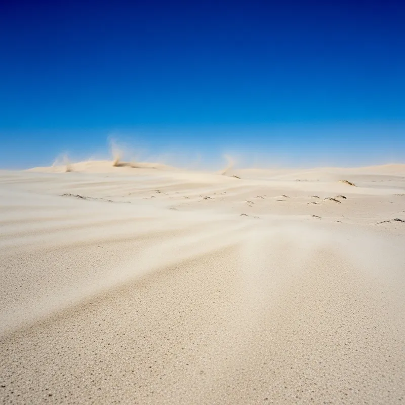 Strong Sandy Wind in the Desert | Raw Beauty of Nature