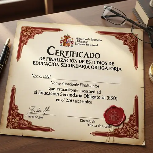 Secondary Education Certificate in Spain