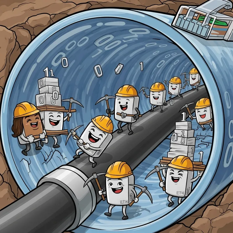 Anthropomorphized Data Packets Tunneling Adventure