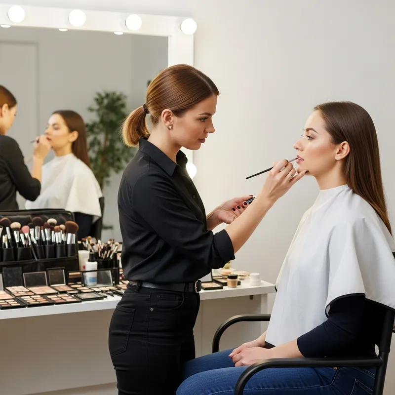 Skilled Caucasian Makeup Artist - Professional Consultation