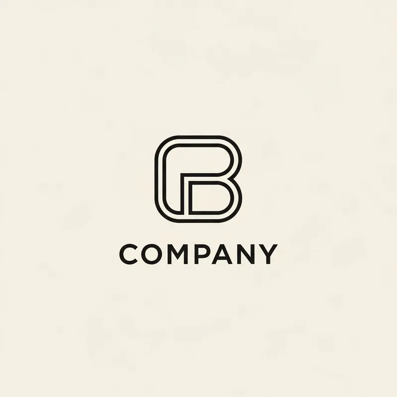 Minimalist Company Logo Design | Neutral Palette & Clever Use of Space Minimalist Company Logo Design | Neutral Palette & Clever Use of Space
