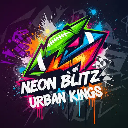 Futuristic Football Team Logo Design