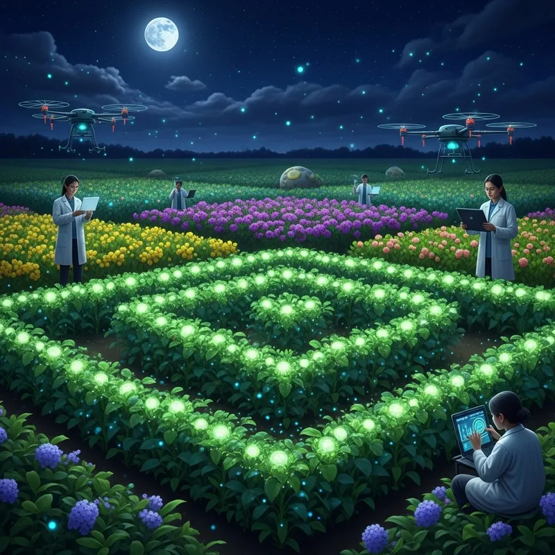 Futuristic Genetically Modified Crops