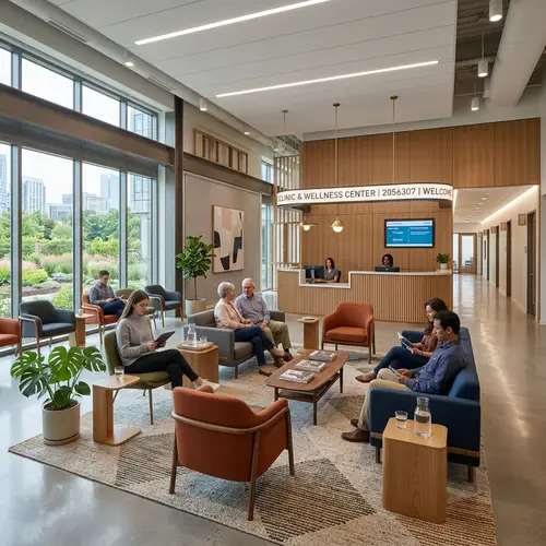 Modern Waiting Room Interior Design Ideas