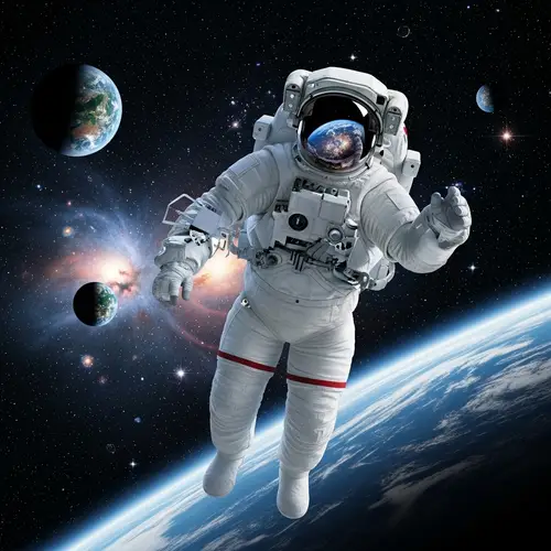 Space Astronaut: Journey Through Cosmic Wonders