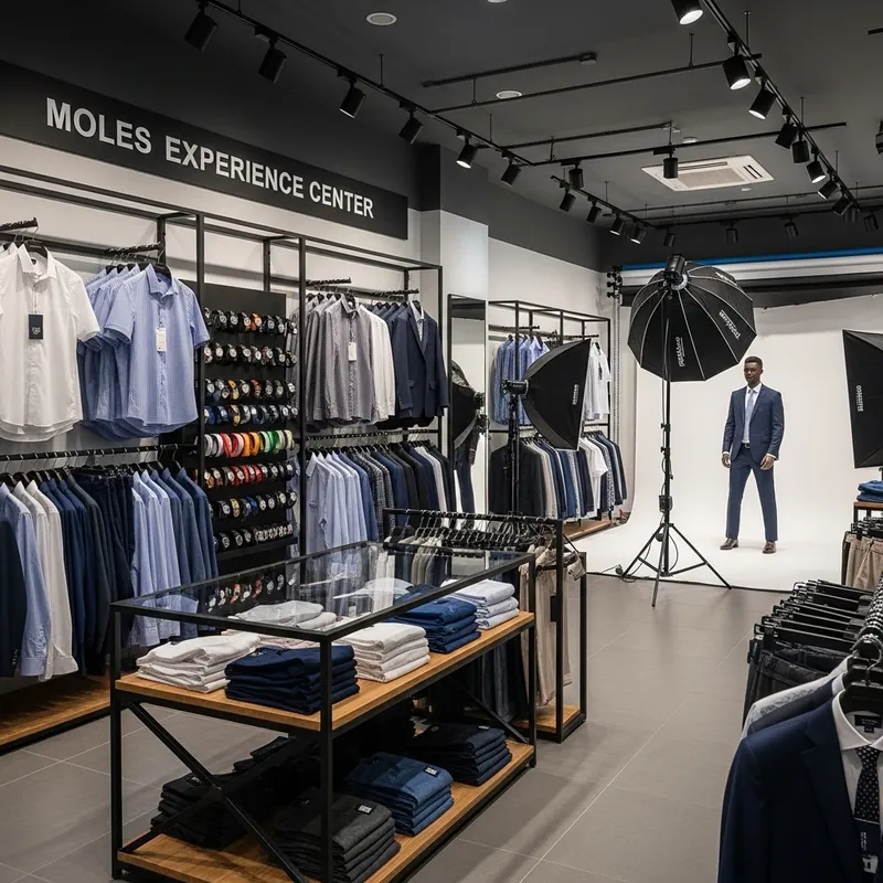 Modern Men's Fashion Experience & Photo Studio