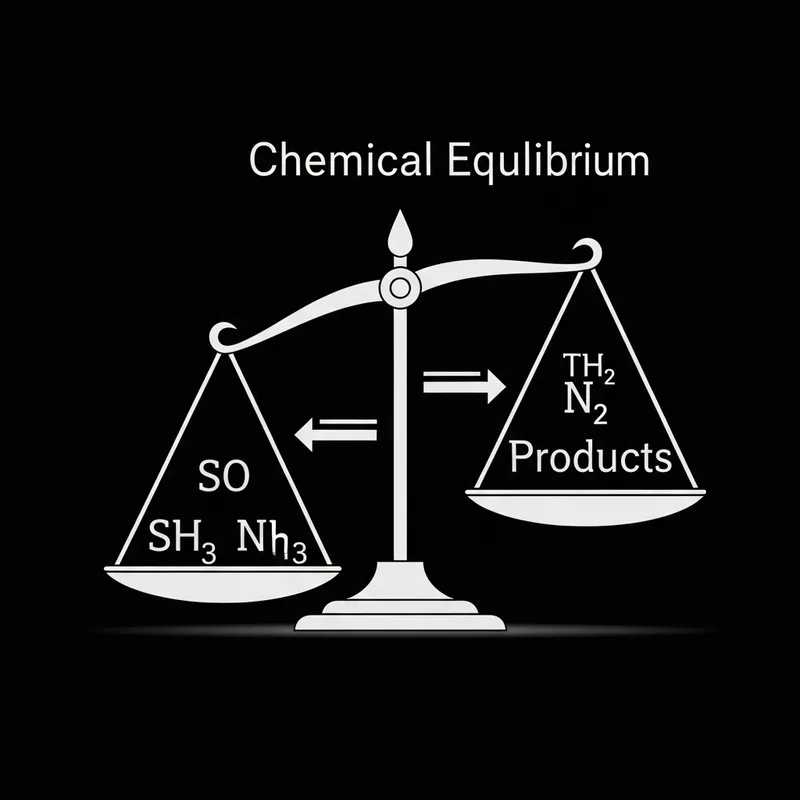 Chemical Equilibrium: Symbolic Balance of Reactants and Products