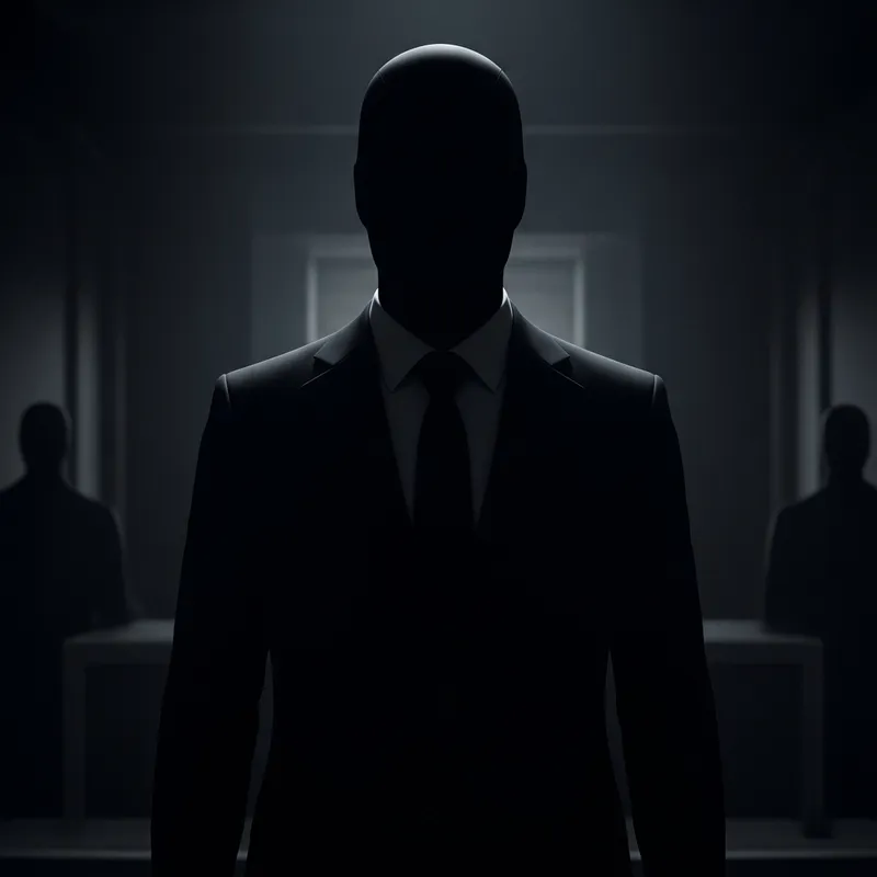 Mystery of the Hidden Group in Black Suit Mystery of the Hidden Group in Black Suit