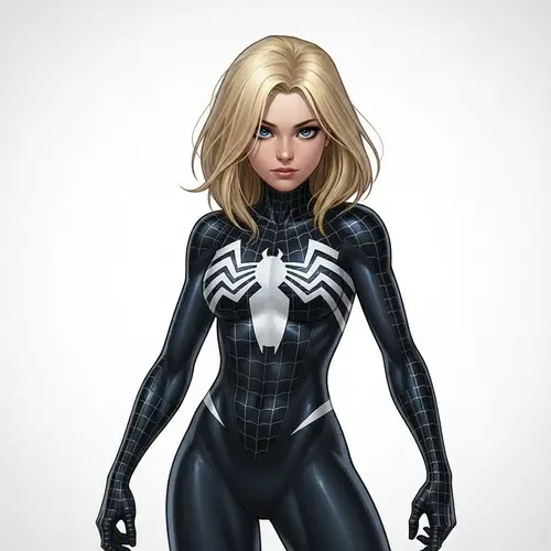 Hope Mikaelson in a venom suit