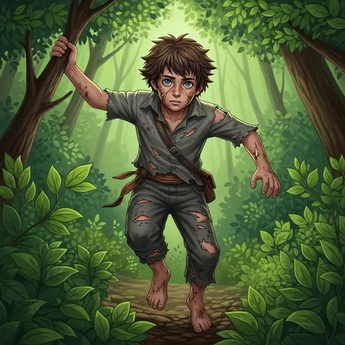 Feral Boy: Embracing Nature's Wilderness Adventure