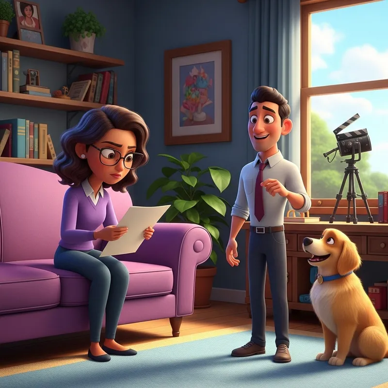 Pixar-Style Casting Couch Animation Pixar-Style Casting Couch Animation