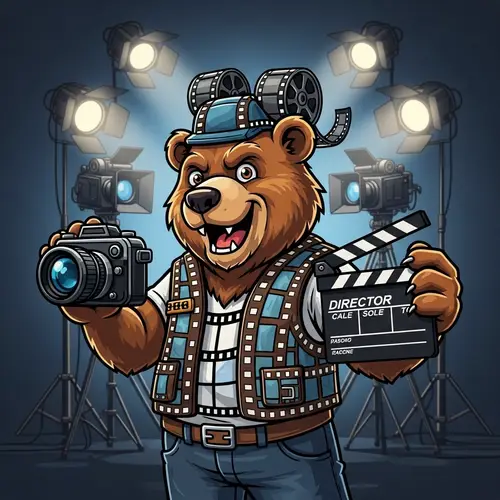 Engaging Mascot Design for Video Production Company