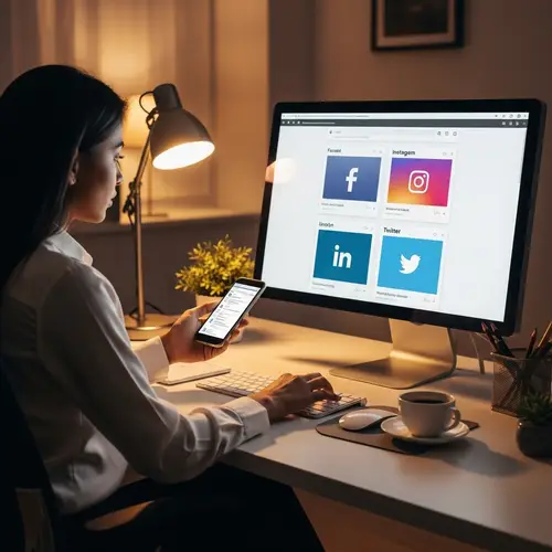 Professional Social Media Manager at Work | Social Media Platforms
