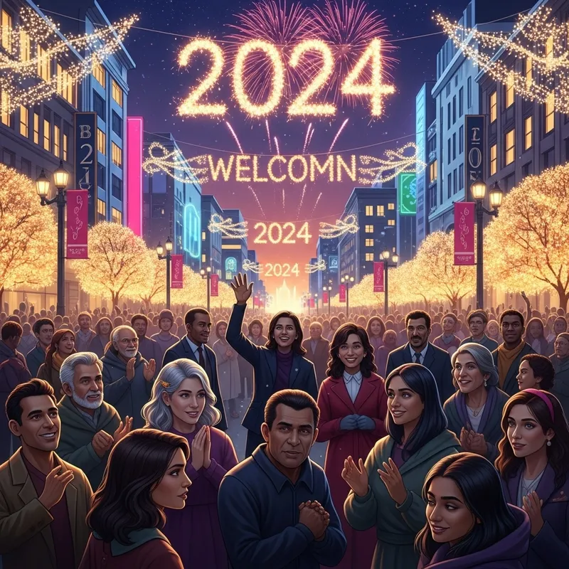 Happy New Year 2024: Celebration & Anticipation