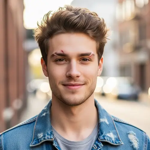 Young Boy of Twenty Years of Age