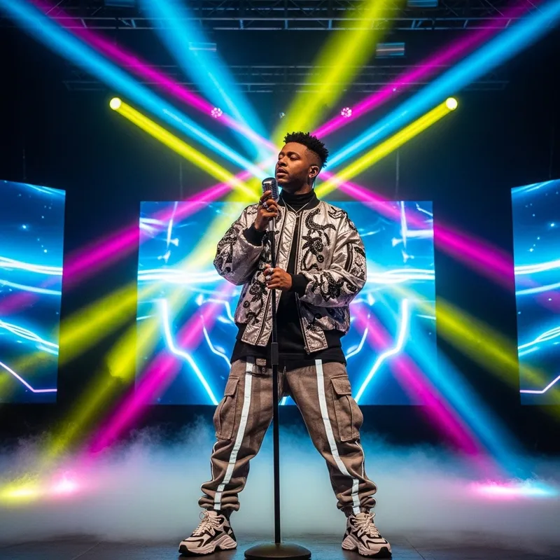 Kanye West: Urban Fashion Icon on Stage