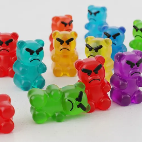 Angry Gummy Bears - Delicious and Colorful Treats