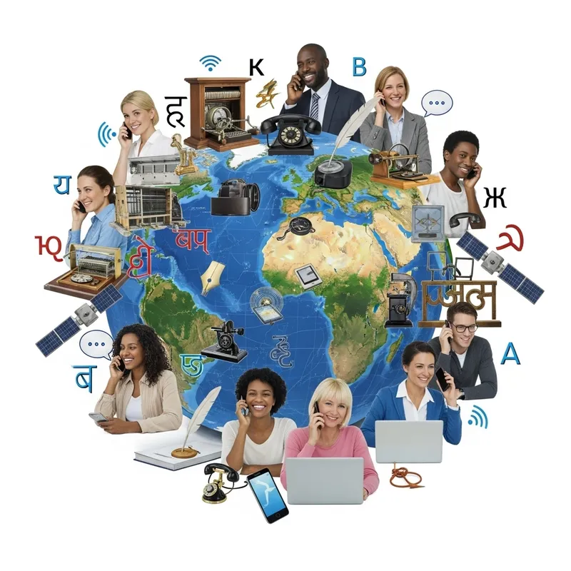 Effects of Globalization on Communication Collage