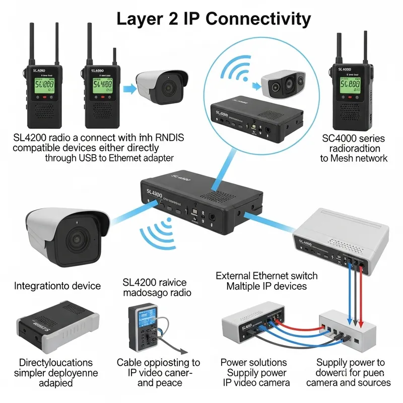 IP Device Connectivity Solutions with SC4000 Series Radios