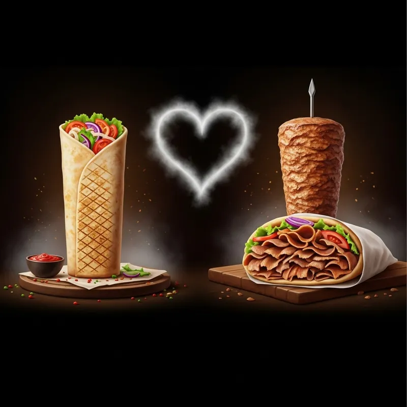 Romantic Shawarma and Doner Avatars