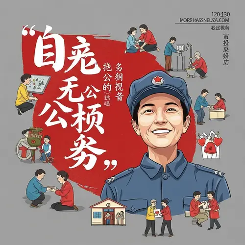 Inspiring Poster Honoring Compassionate Figure for Acts of Kindness