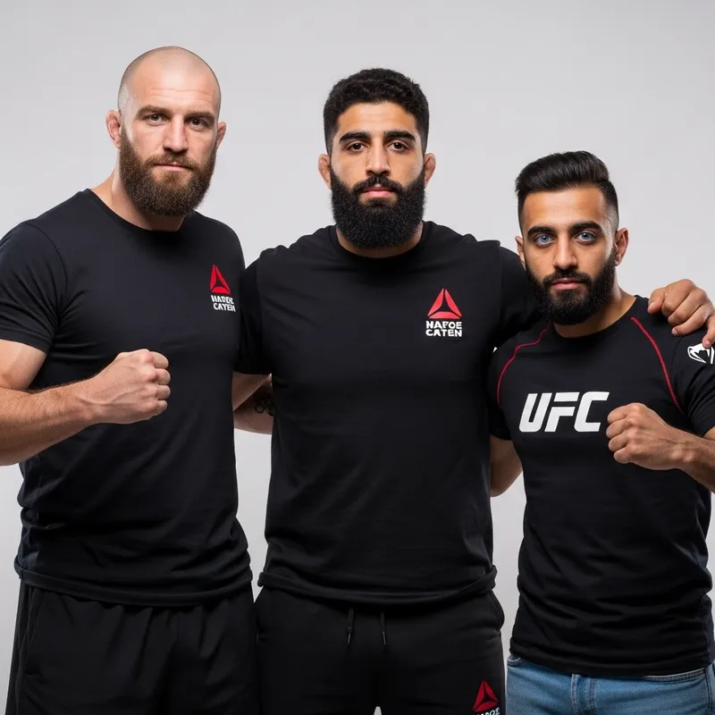 Diverse Men Ready to Fight - Multi-Ethnic Warriors