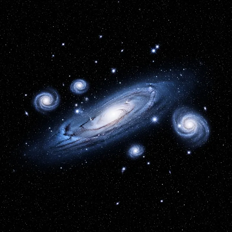 Surreal Galaxy Art - Cosmic Celestial Scene