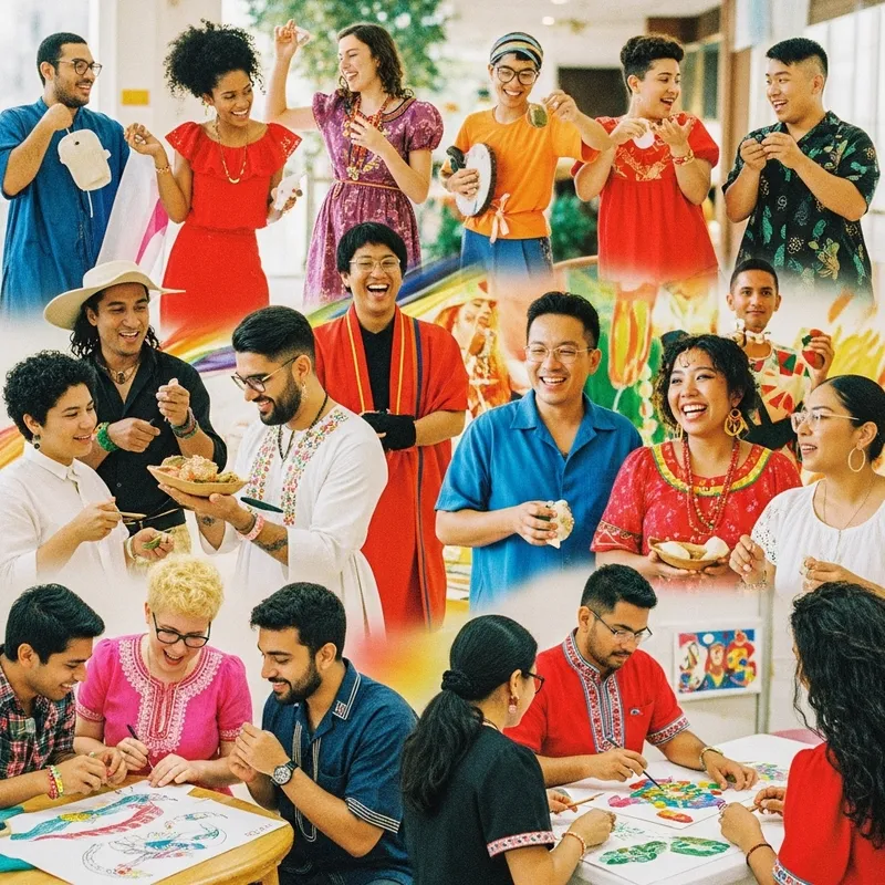 Vibrant LGBTQ+ Community: Colorful Culture and Pure Bliss Moments